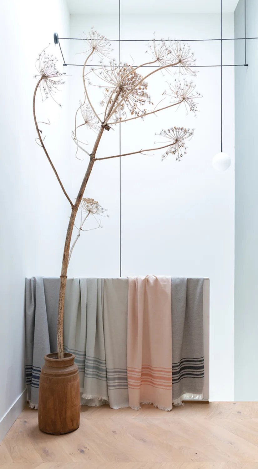 Накидка Ukiyo Yumiko из переработанного хлопка AWARE™, 100x180 см фото 5