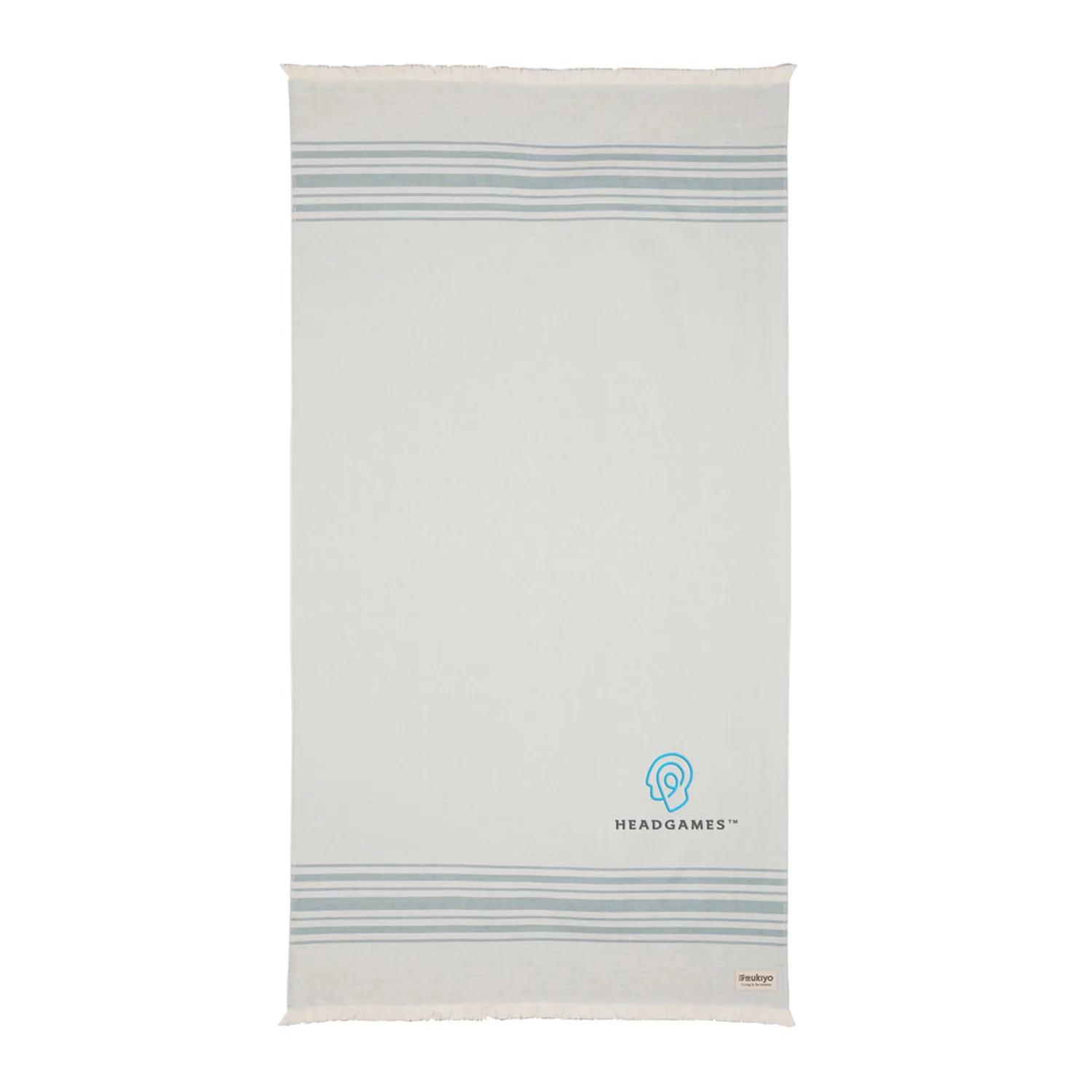Накидка Ukiyo Yumiko из переработанного хлопка AWARE™, 100x180 см фото 3