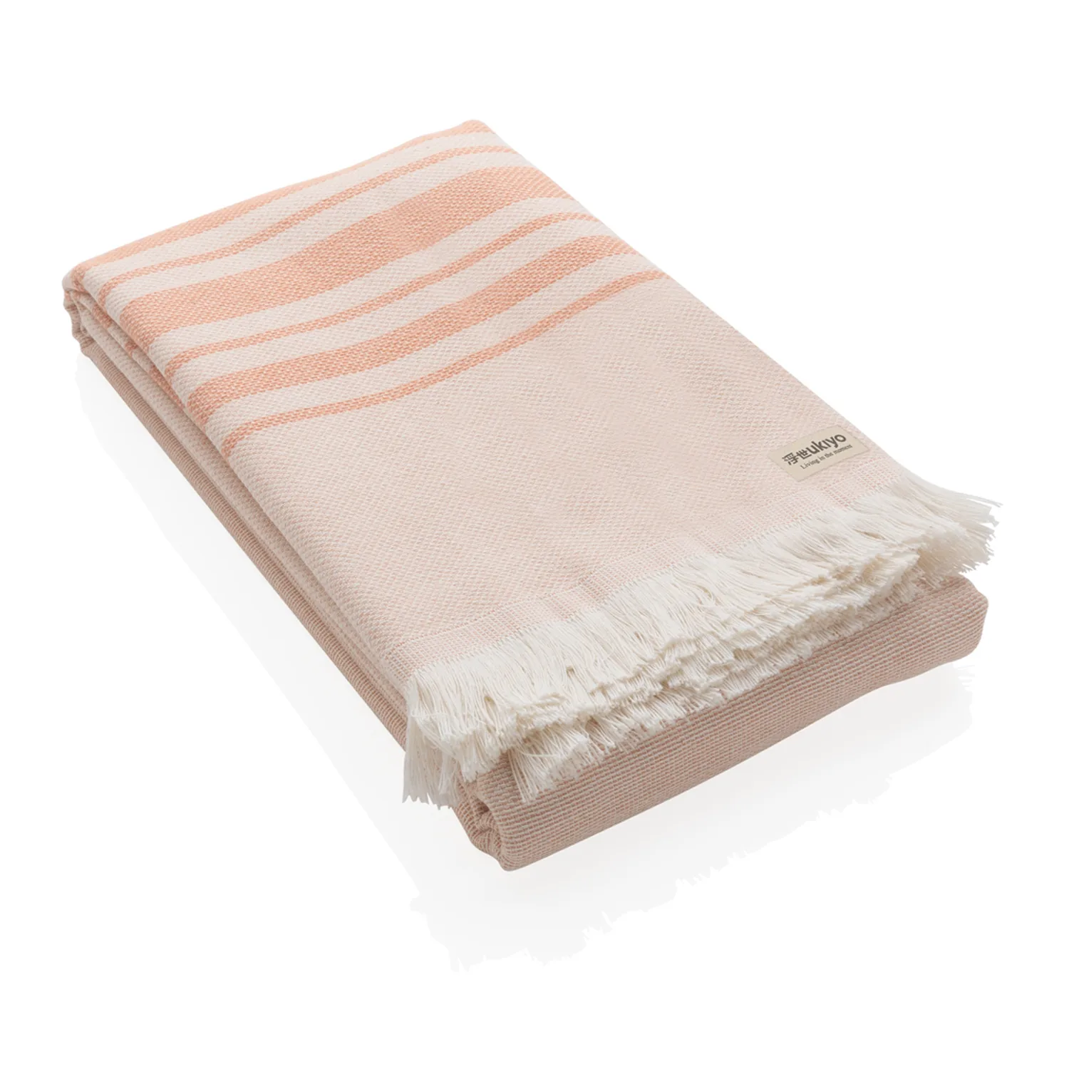Накидка Ukiyo Yumiko из переработанного хлопка AWARE™, 100x180 см фото 2