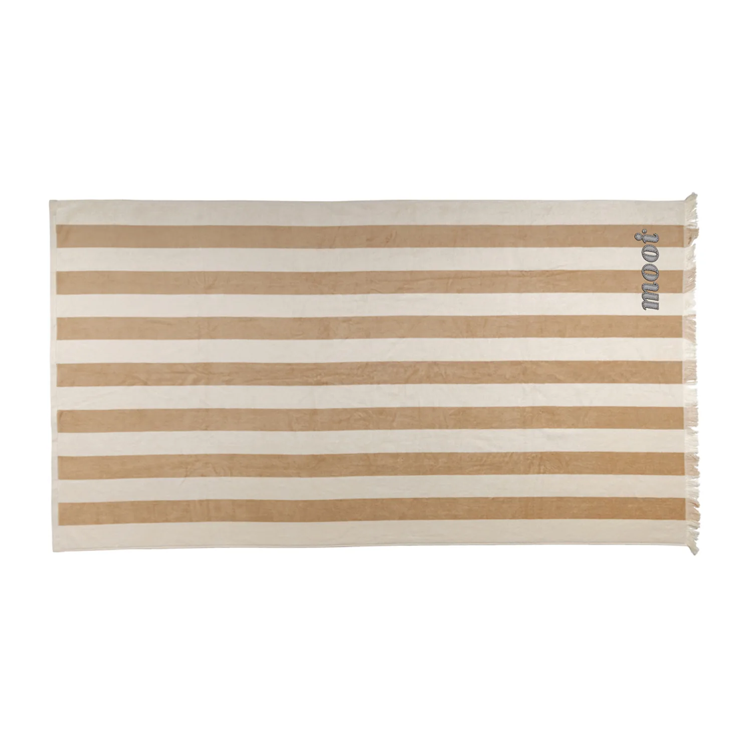 Пляжное полотенце Ukiyo Yukari XL из переработанного хлопка AWARE™, 100x180 см фото 2