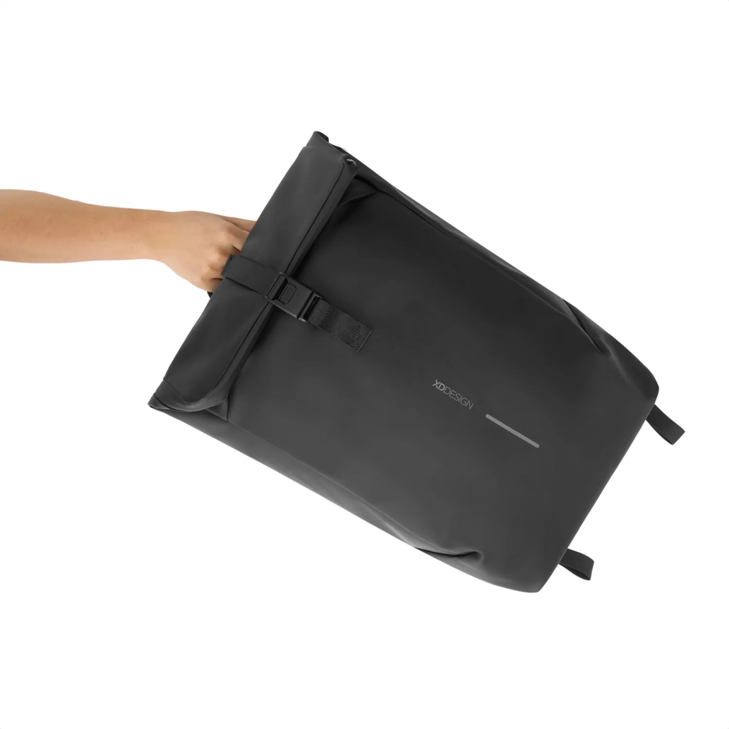 Антикражный водонепроницаемый рюкзак Urban Flap-Top, черный фото 29