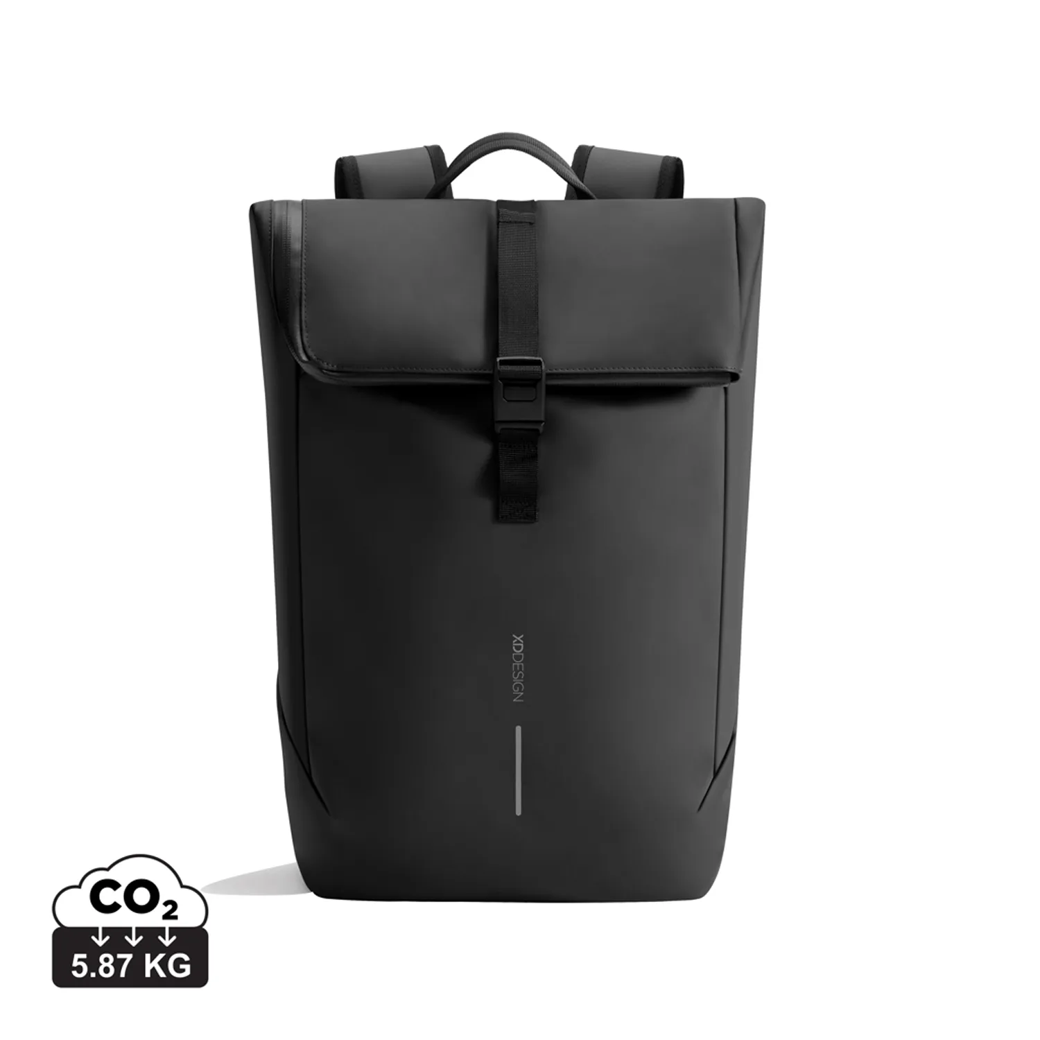 Антикражный водонепроницаемый рюкзак Urban Flap-Top, черный фото 33