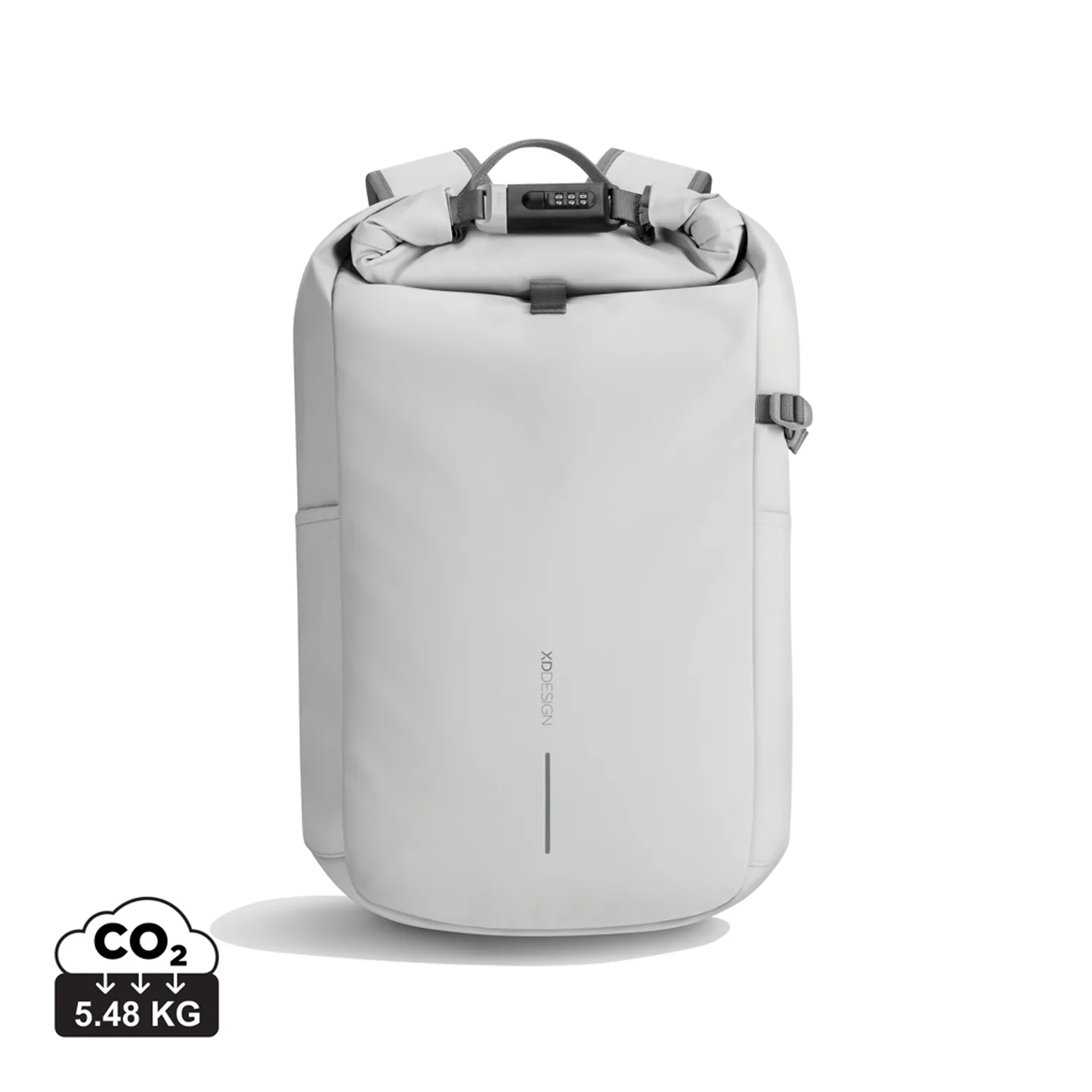 Антикражный рюкзак Urban Roll-top, белый фото 3