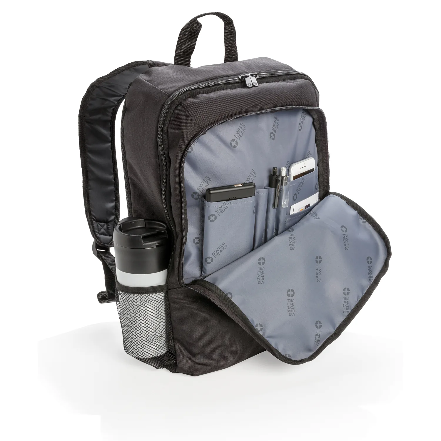 Рюкзак для ноутбука 17" Swiss Peak Business фото 8