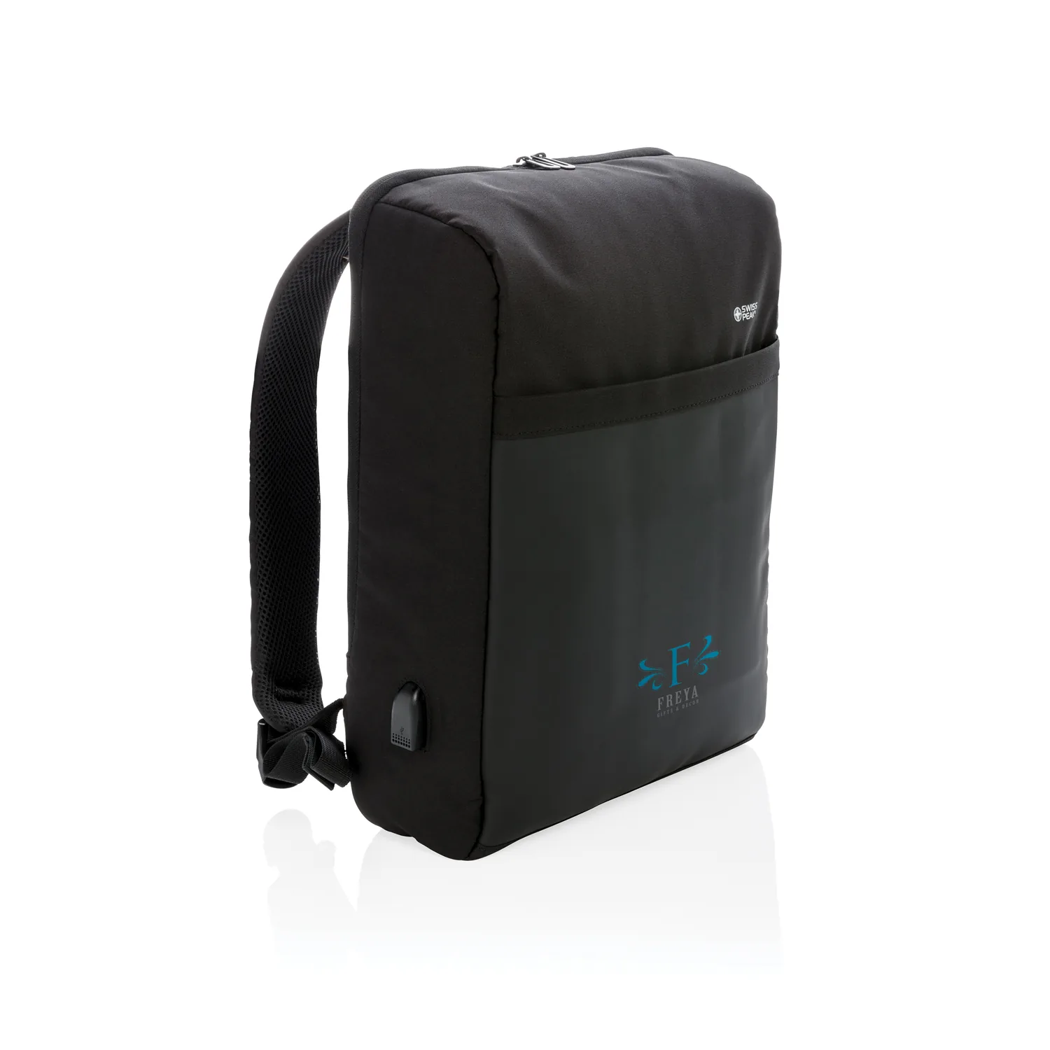 Антикражный рюкзак Swiss Peak 15"  с RFID защитой и разъемом USB фото 3
