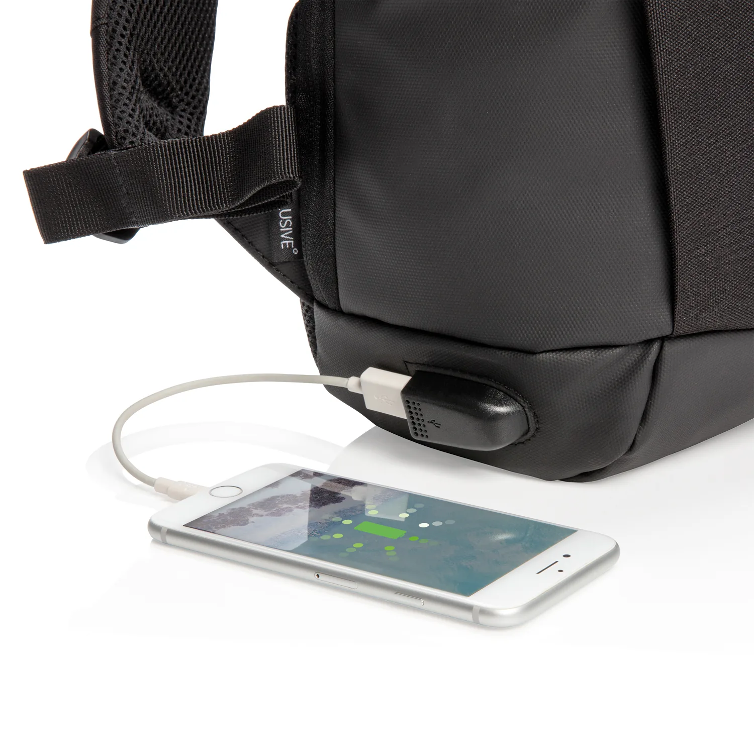 Антикражный рюкзак Madrid с разъемом USB и защитой RFID фото 8