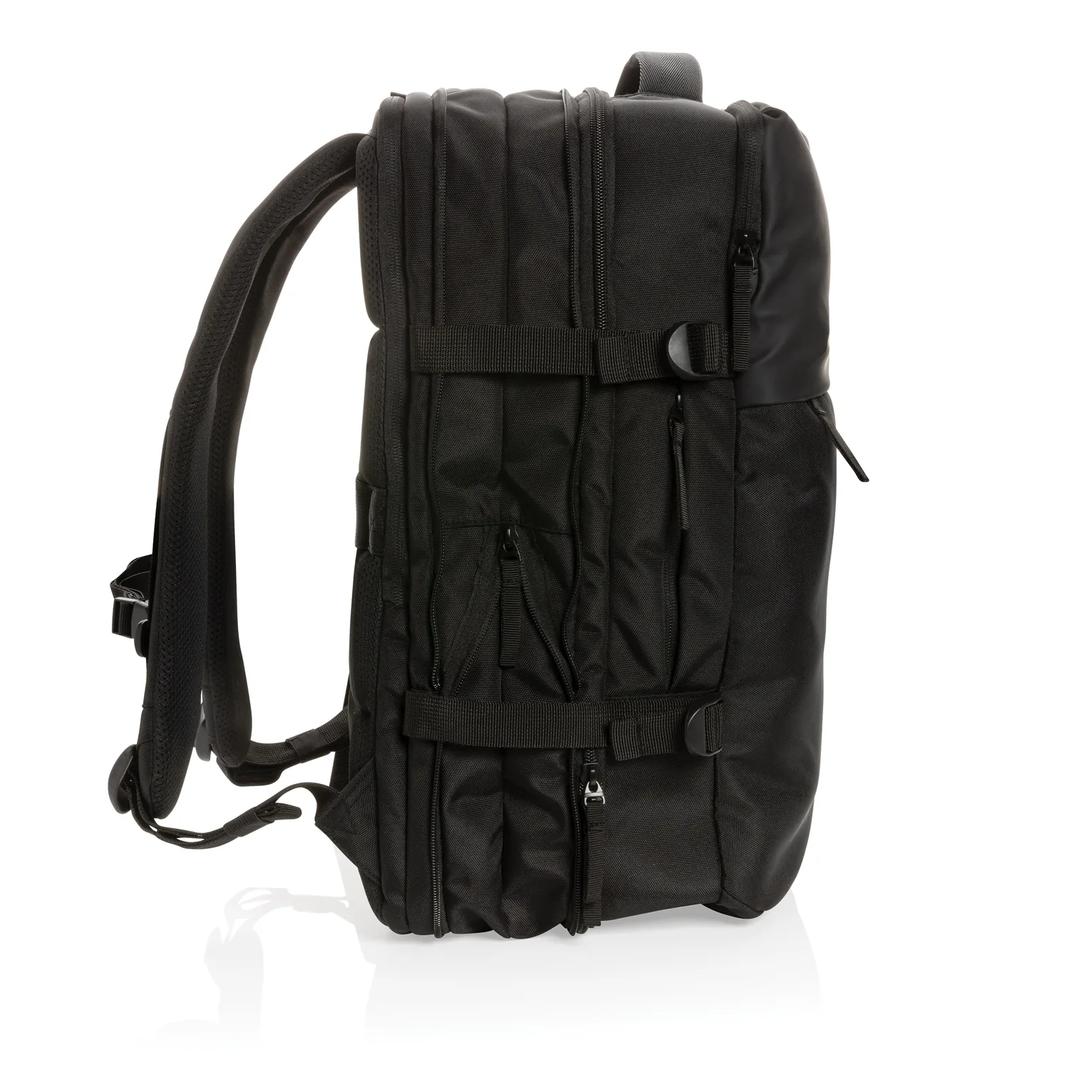 Рюкзак для путешествий Swiss Peak из rPET AWARE™ с регулируемым объемом, 15.6" фото 10