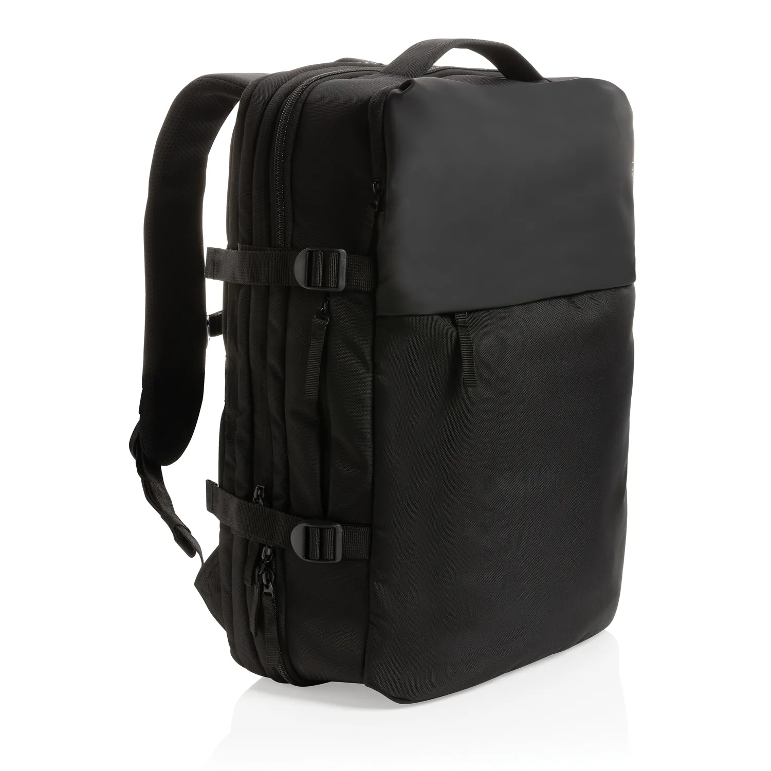 Рюкзак для путешествий Swiss Peak из rPET AWARE™ с регулируемым объемом, 15.6" фото 15