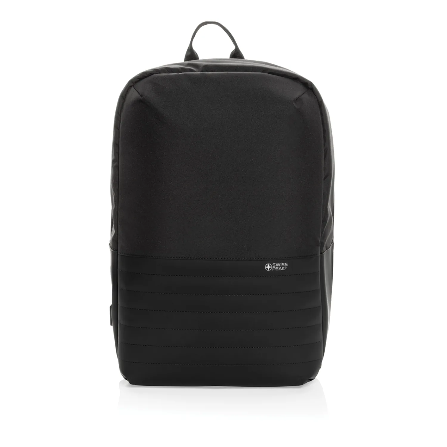 Антикражный рюкзак для ноутбука Swiss Peak с RFID-защитой из rPET AWARE™, 15,6’’ фото 3