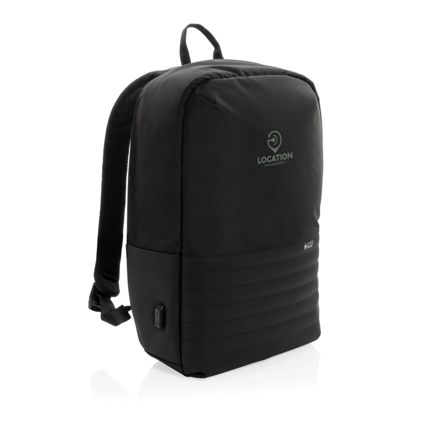 Антикражный рюкзак для ноутбука Swiss Peak с RFID-защитой из rPET AWARE™, 15,6’’ фото 8