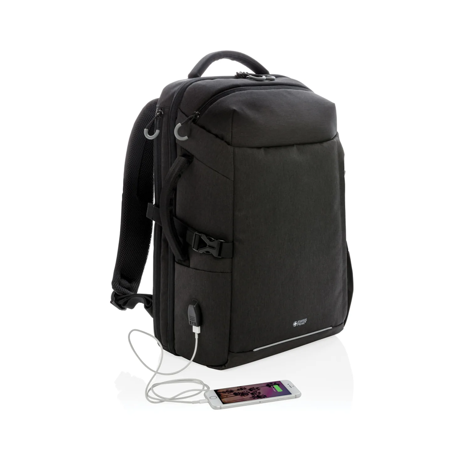 Рюкзак для путешествий Swiss Peak XXL из rPET AWARE™, 17’’ фото 4