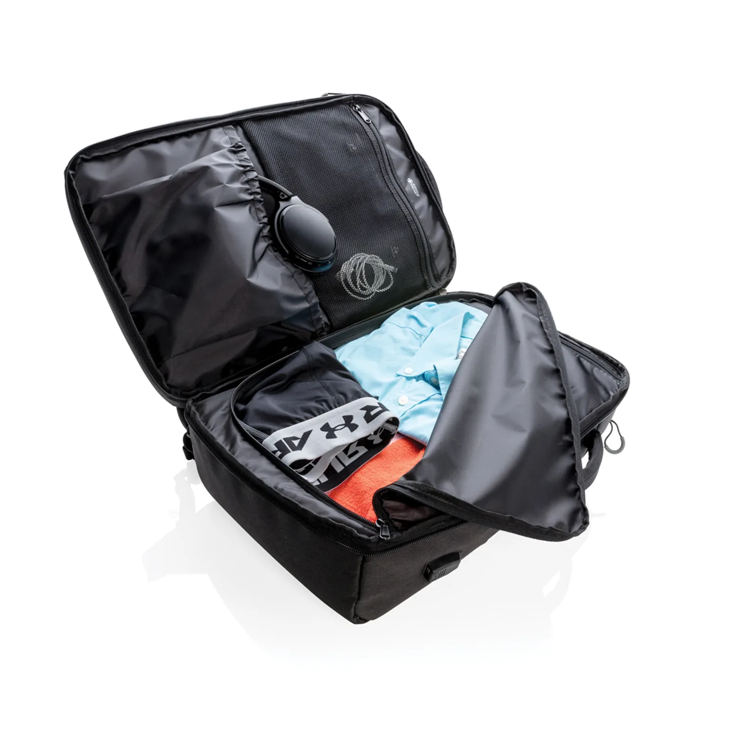 Рюкзак для путешествий Swiss Peak XXL из rPET AWARE™, 17’’ фото 10