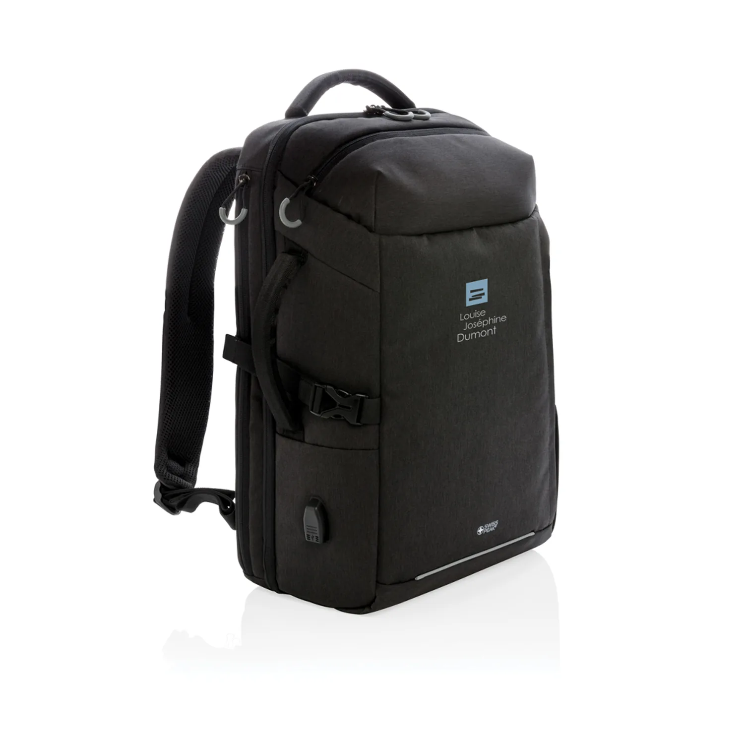 Рюкзак для путешествий Swiss Peak XXL из rPET AWARE™, 17’’ фото 11
