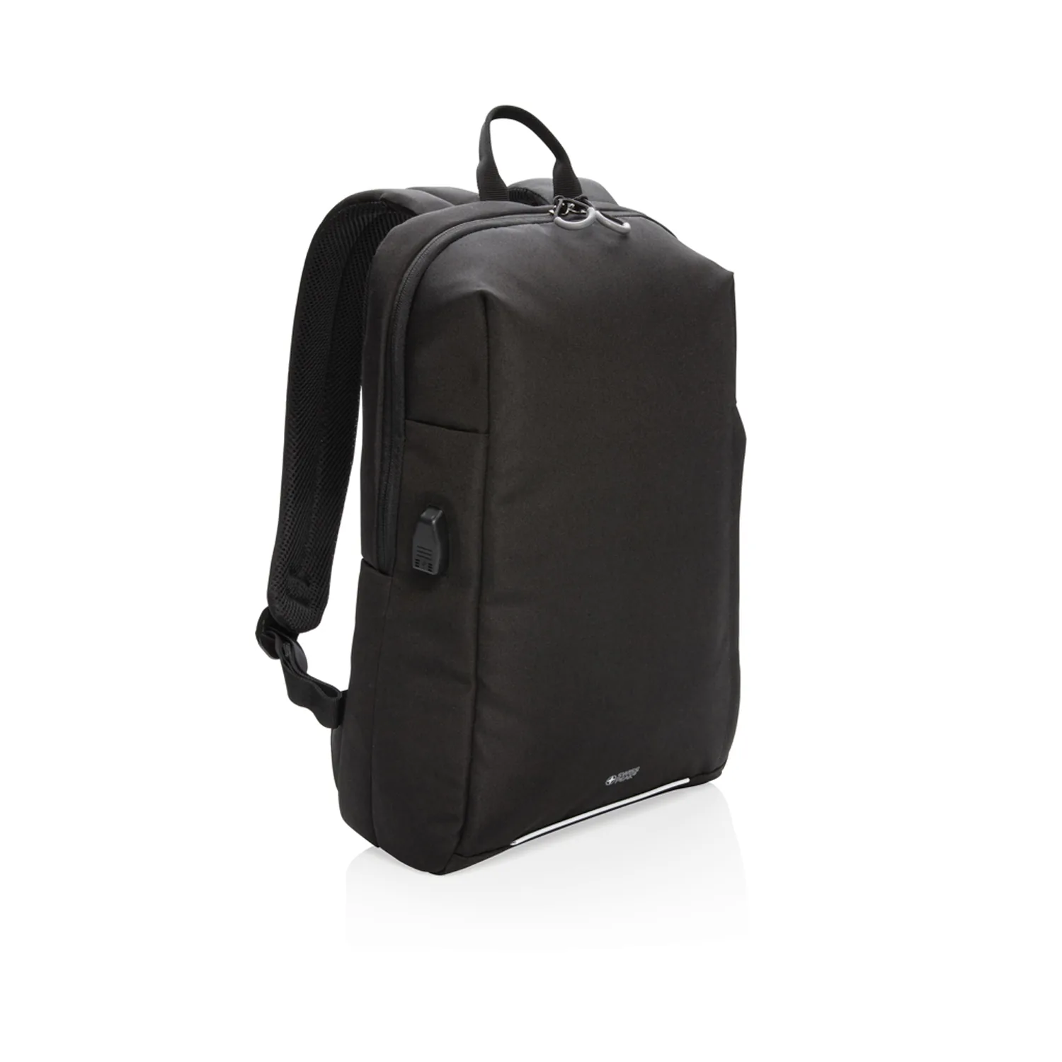Рюкзак Swiss Peak с RFID-защитой и USB-A из rPET AWARE™, 15,6’’ фото 4