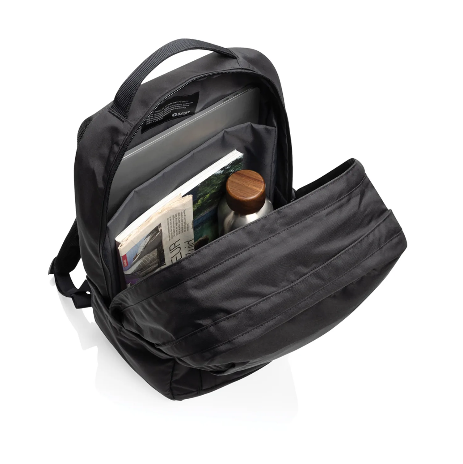 Рюкзак для ноутбука Swiss Peak Edin из rPET Aware™, 15.6" фото 7