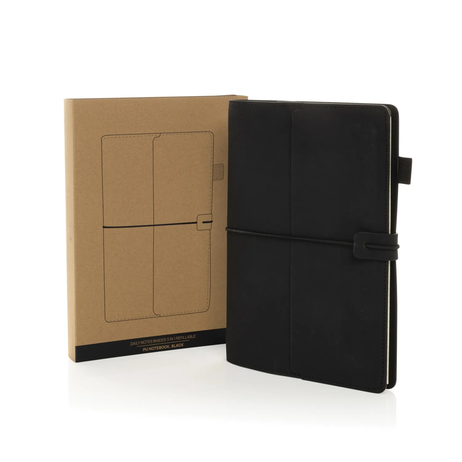 Многофункциональный блокнот Daily Notes Binder 3 в 1 в обложке из PU, А5 фото 2