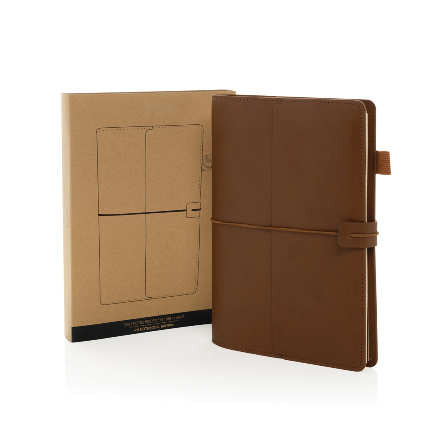 Многофункциональный блокнот Daily Notes Binder 3 в 1 в обложке из PU, А5 фото 2