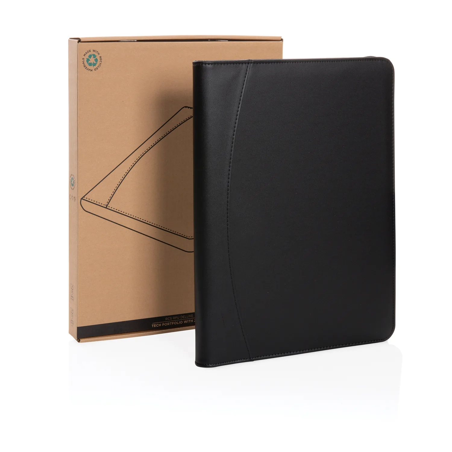 Органайзер Deluxe Tech из rPU RCS на молнии, А4 фото 2