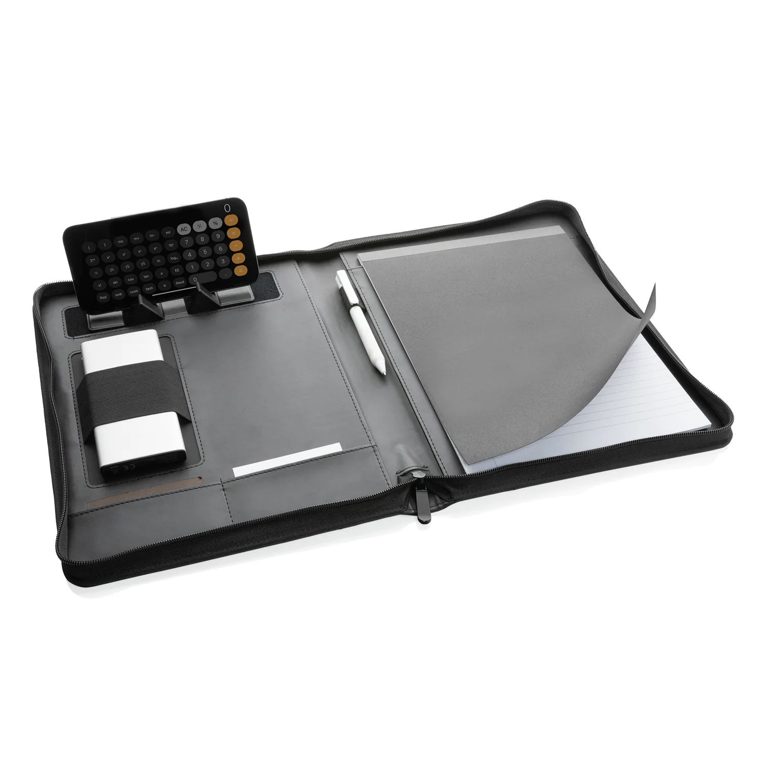 Органайзер Deluxe Tech из rPU RCS на молнии, А4 фото 3