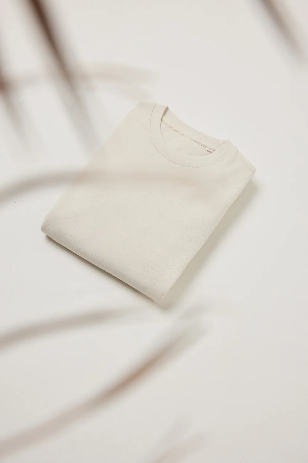 Свитшот Iqoniq Denali из переработанного неокрашенного хлопка, унисекс, 340 г/м² фото 61