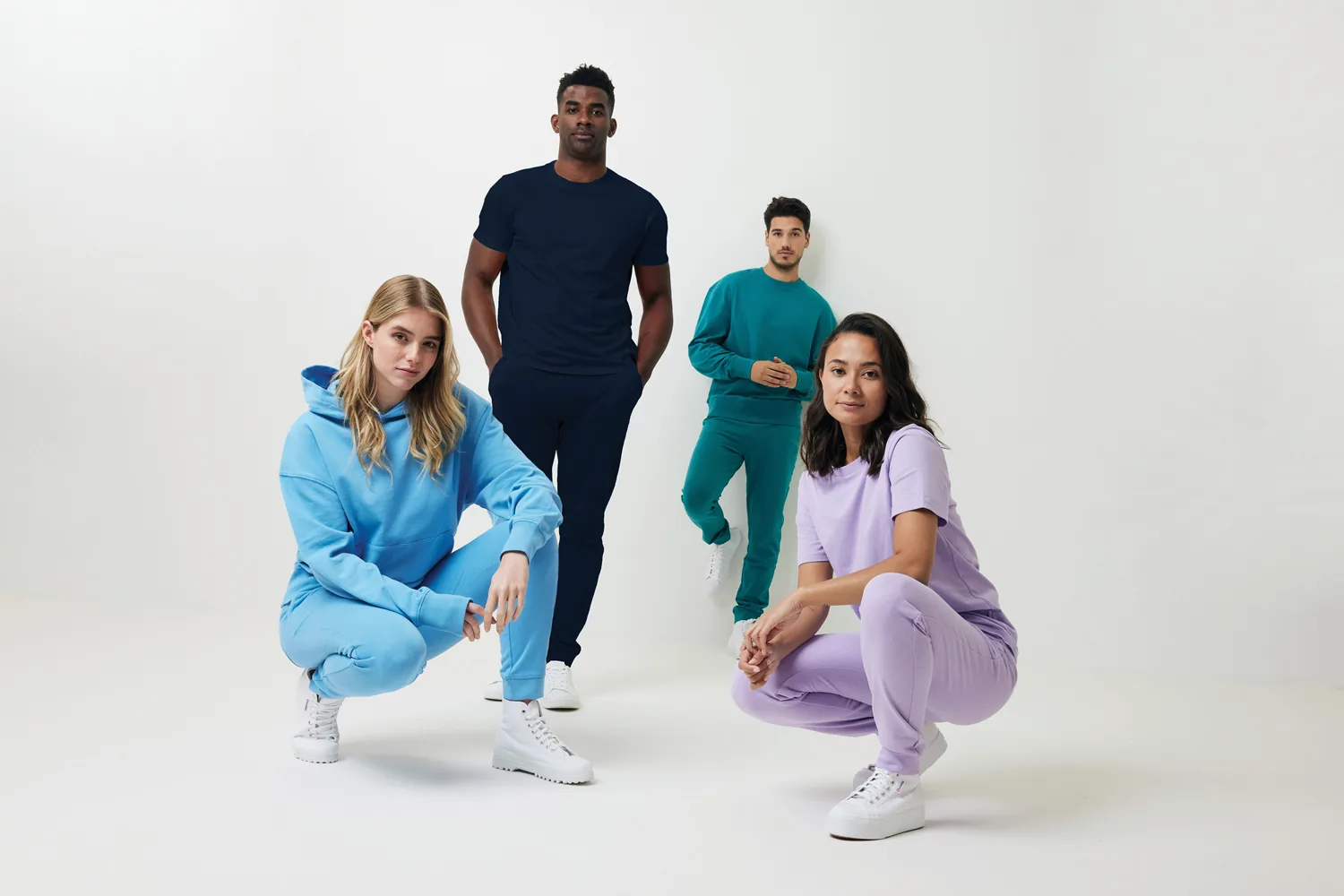 Джоггеры Iqoniq Cooper из переработанного хлопка, унисекс, 340 г/м² фото 4