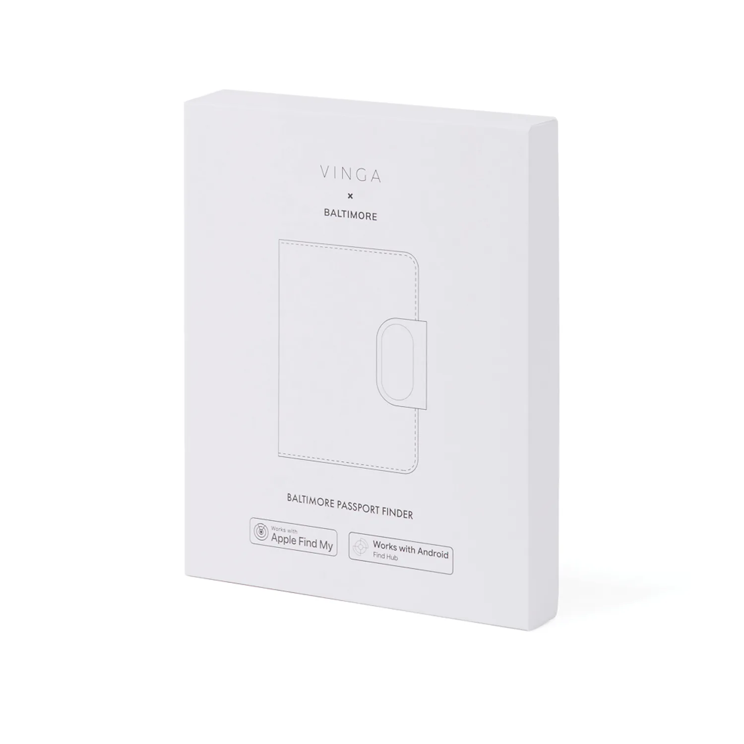 Обложка на паспорт VINGA Baltimore RCS с Bluetooth-трекером Dual фото 2