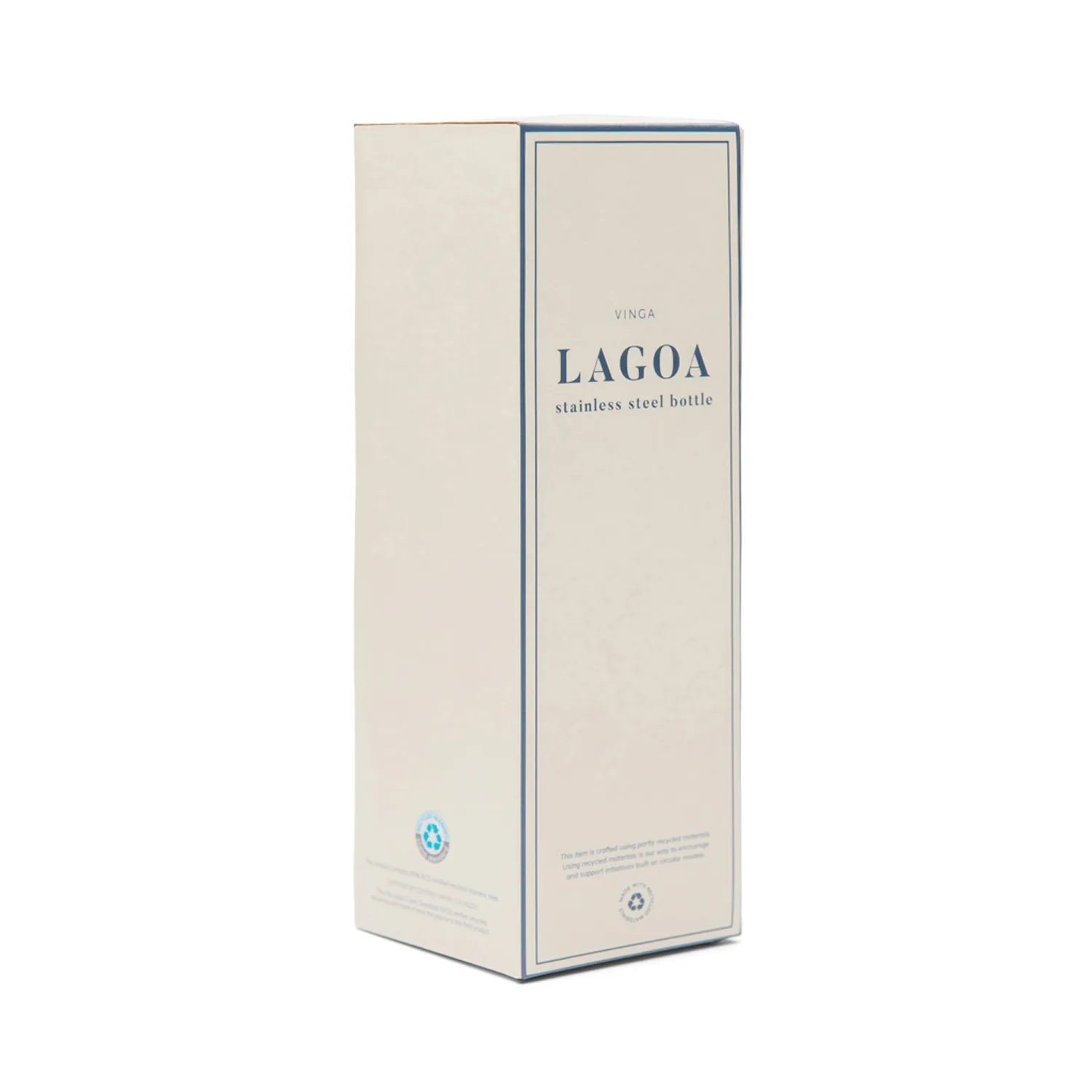 Термобутылка VINGA Lagoa из нержавеющей стали RCS SS, 600 мл фото 2