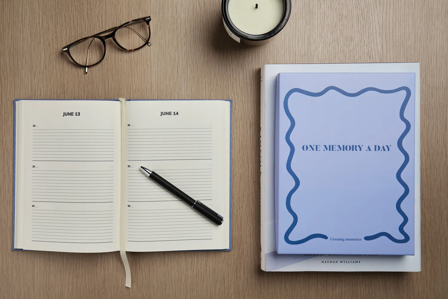 Блокнот VINGA One Memory a Day из переработанной бумаги GRS, А5 фото 5