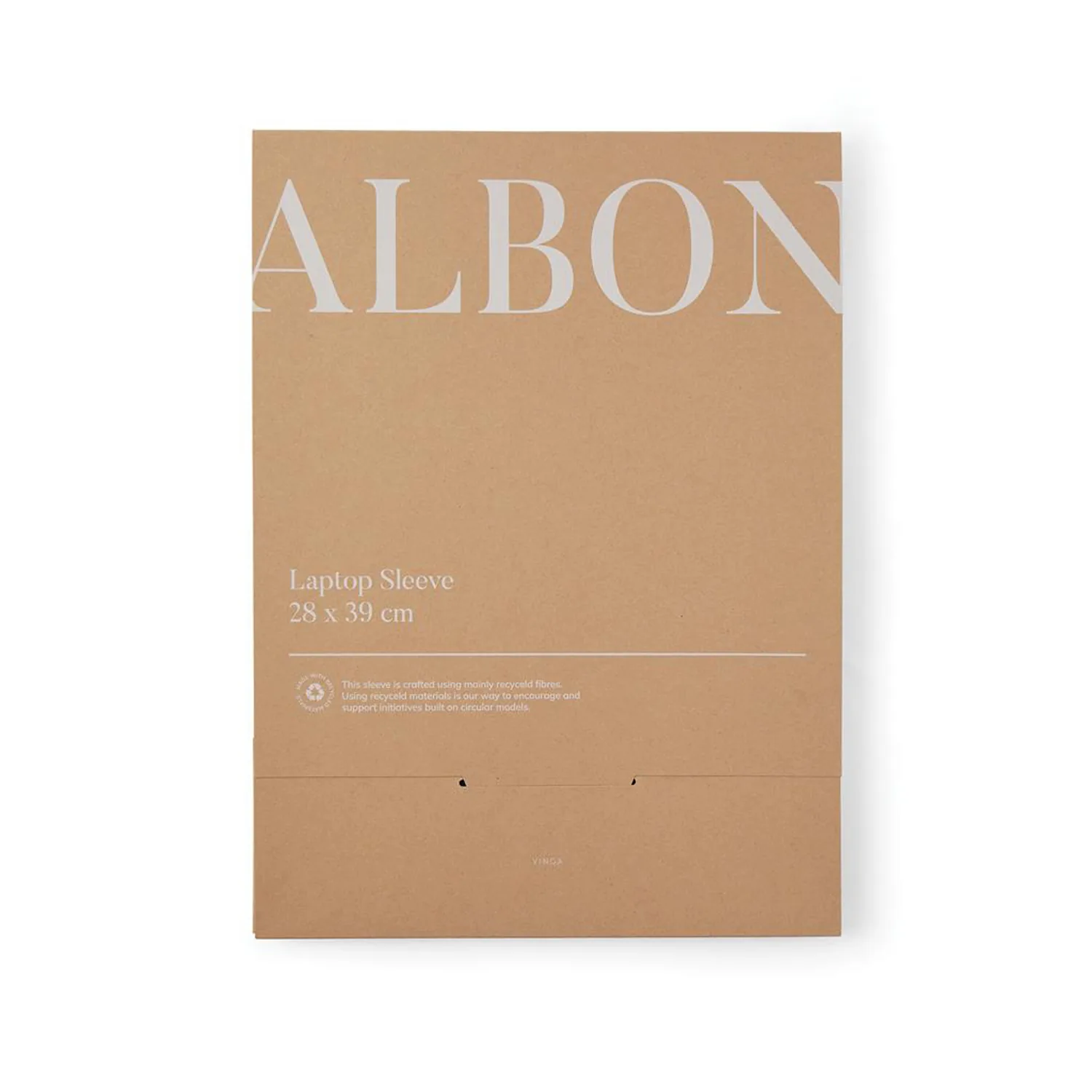 Чехол для ноутбука VINGA Albon из переработанного фетра GRS, 17’’ фото 2