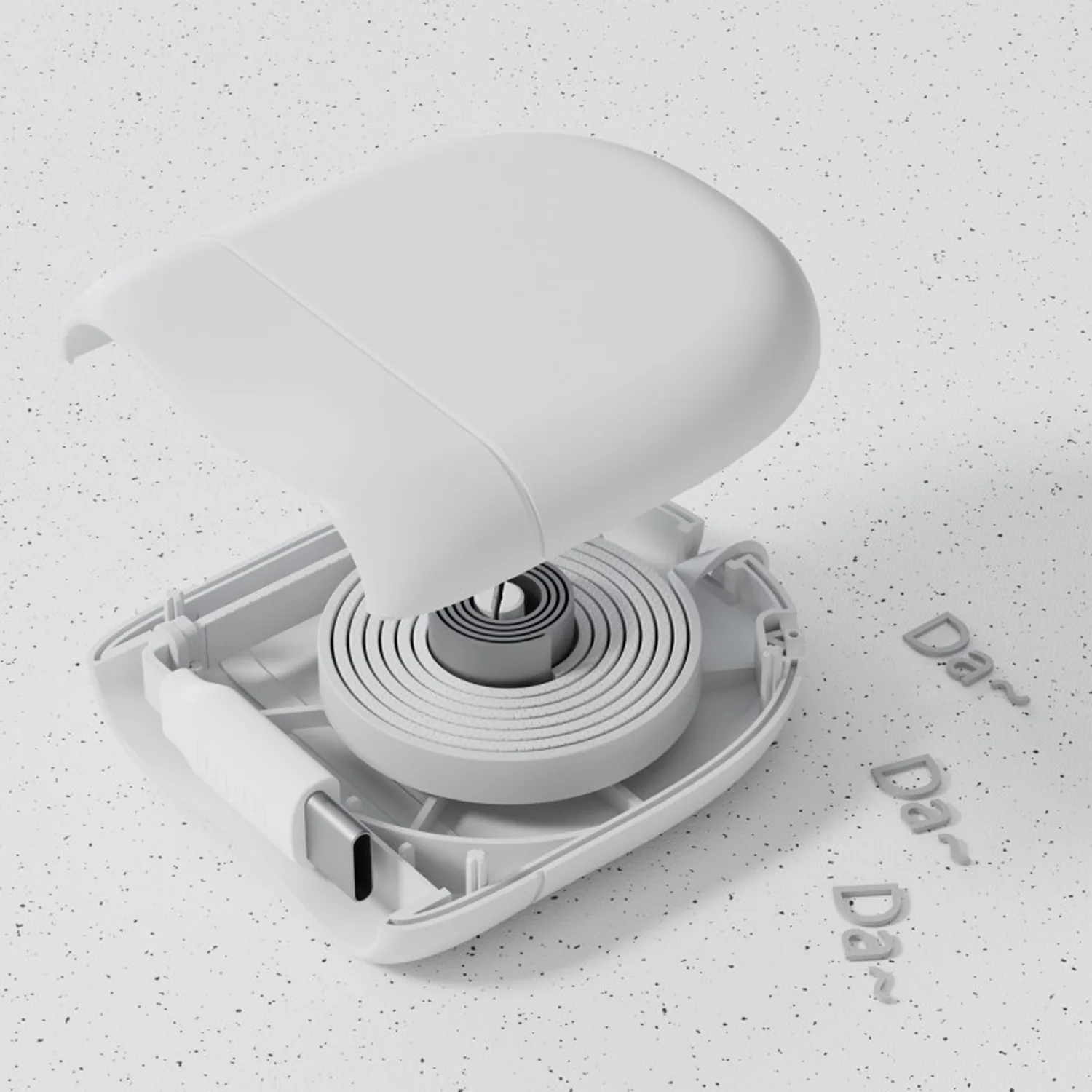 Кабель Xoopar ICE-R с ретрактором 2 в 1, разъёмы USB-C и Lightning, 60 Вт фото 9